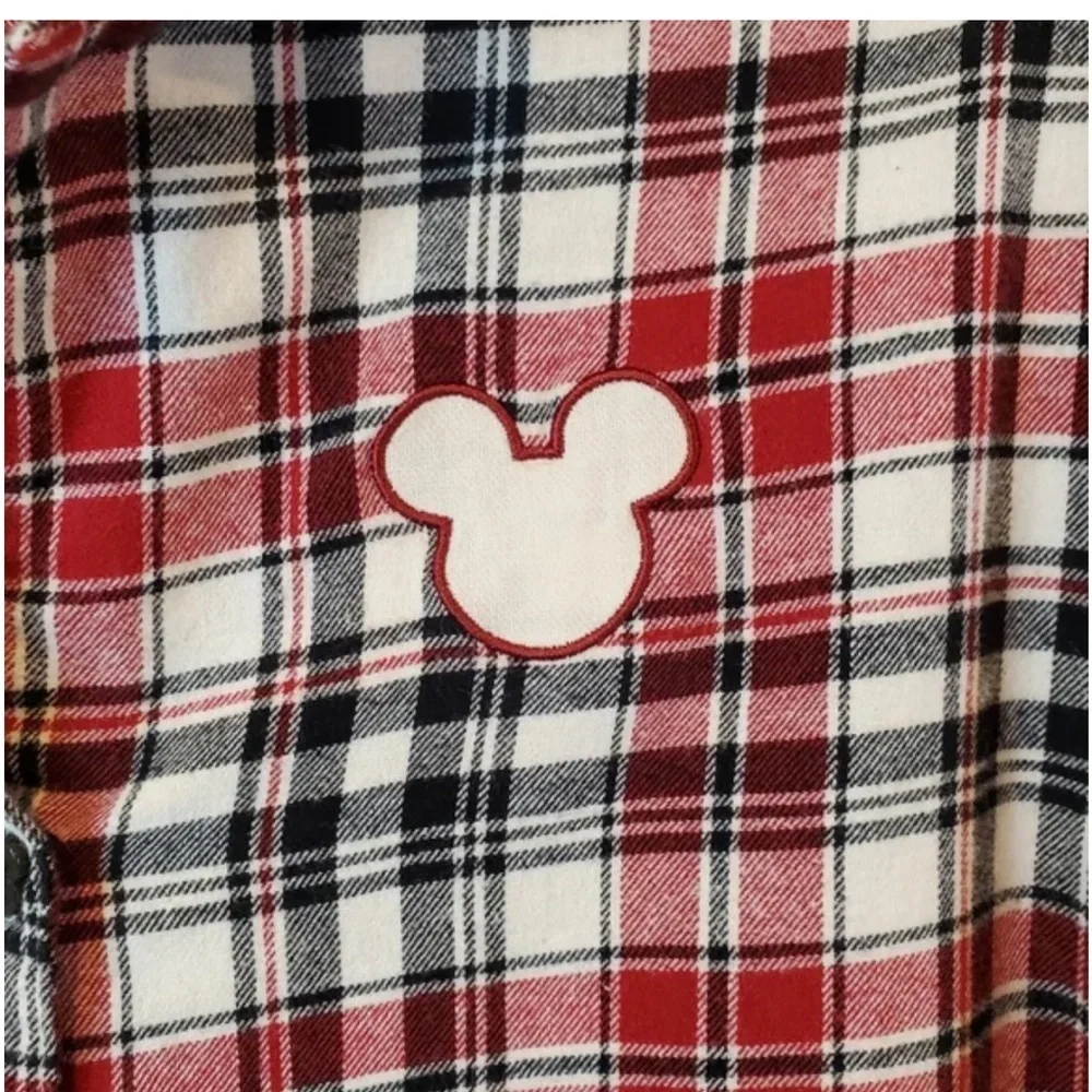 Disney Adult Pajama Set - Christmas 2022 Mickey Plaid